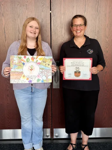Tyrone student wins poster contest on soil